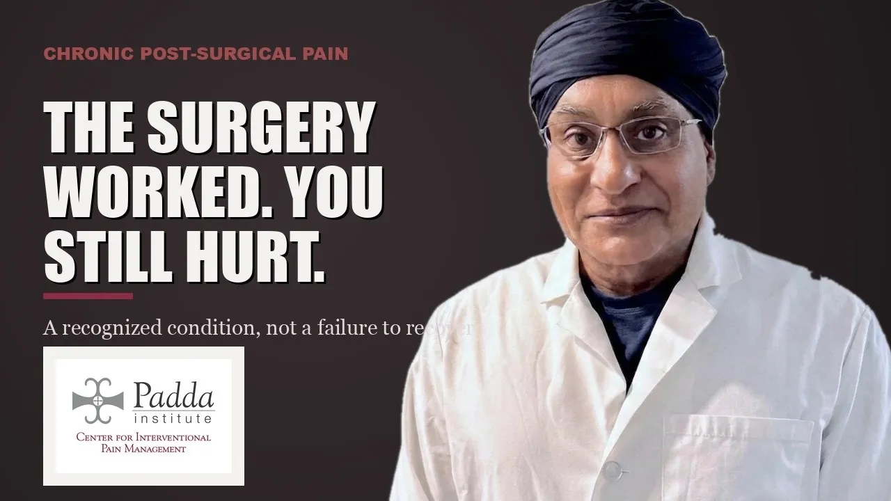 Chronic Post-Surgical Pain: When Pain Outlasts the Operation — video thumbnail