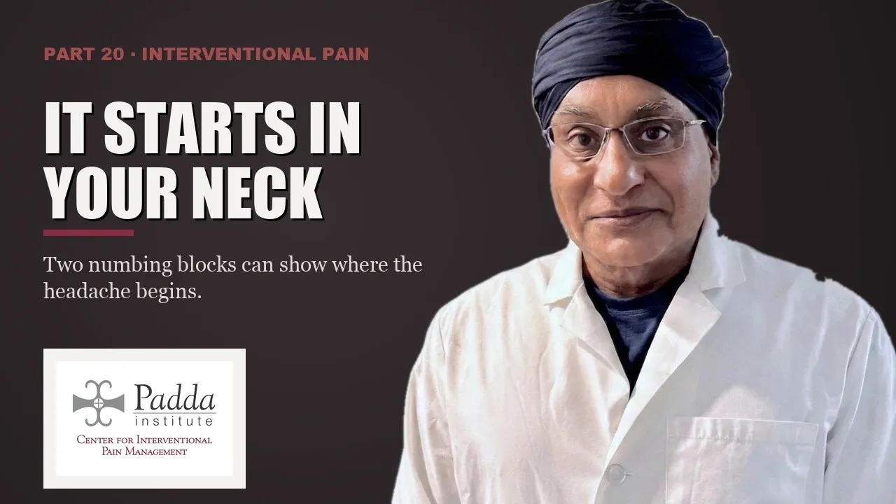 Severe Head and Neck Pain: Occipital Neuralgia vs Cervicogenic Headache — video thumbnail